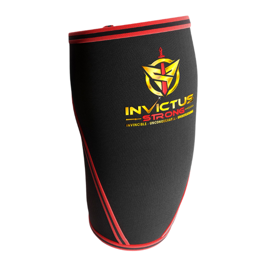 1 Invictus Strong 7-mm Premium Grade Neoprene and Nylon Woven, High Compression Knee Sleeves